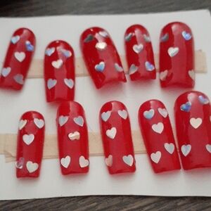 Red Heart Press-On Nails
